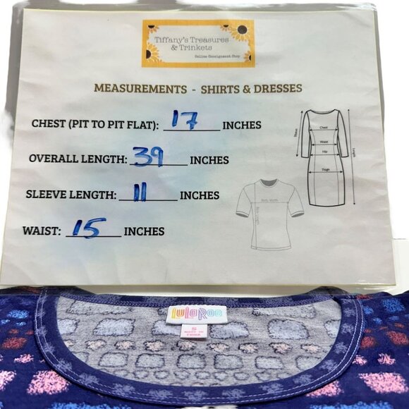 LuLaRoe Julia Dress Lot Of 2 Small Knee-Length Striped & Geometric Patterns New - Picture 5 of 7